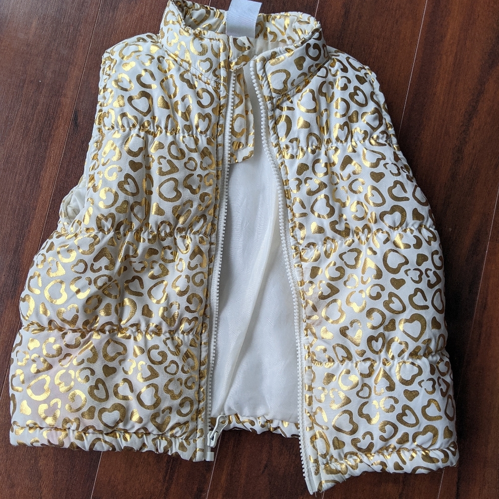 Toddler girl puffer vest